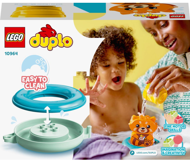 LEGO DUPLO 10964 Pływająca czerwona panda - 1032155 - zdjęcie 9